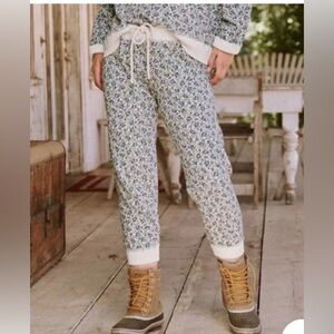 THE GREAT. Floral Track Pants